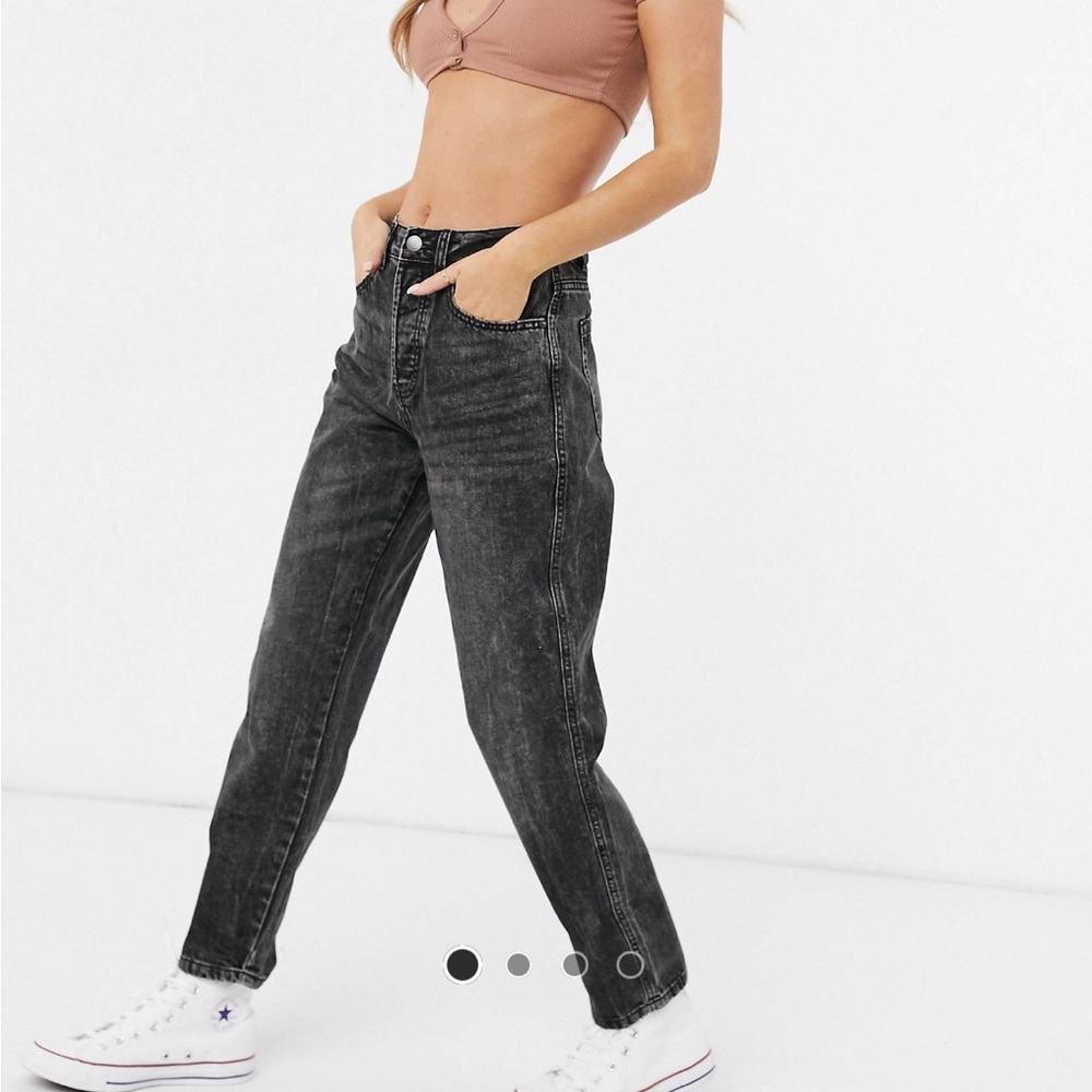ASOS BLACK MOM JEANS VINTAGE